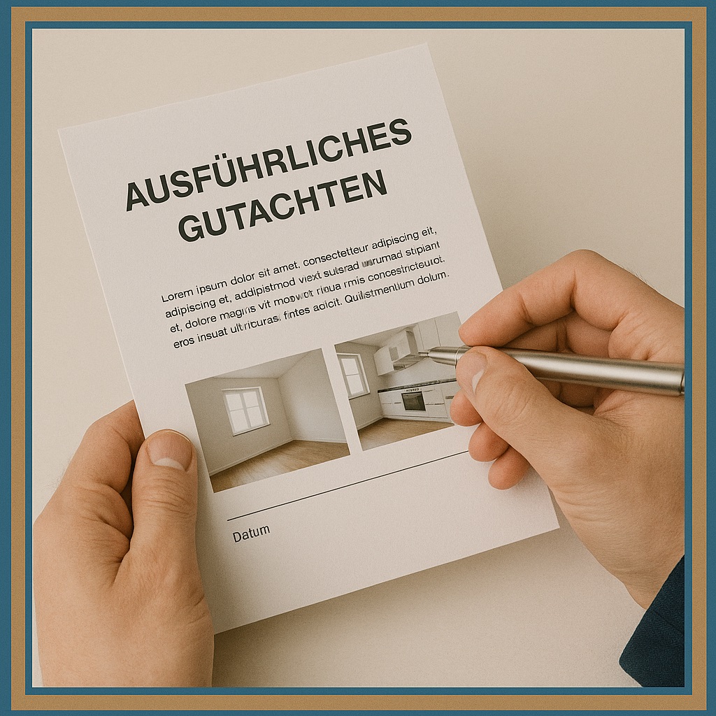 Ausführliches Gutachten mit Fotodokumentation und detaillierten Feststellungen